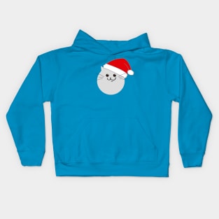 Christmas cat Kids Hoodie